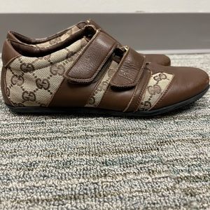 Gucci Monogram Velcro Sneakers